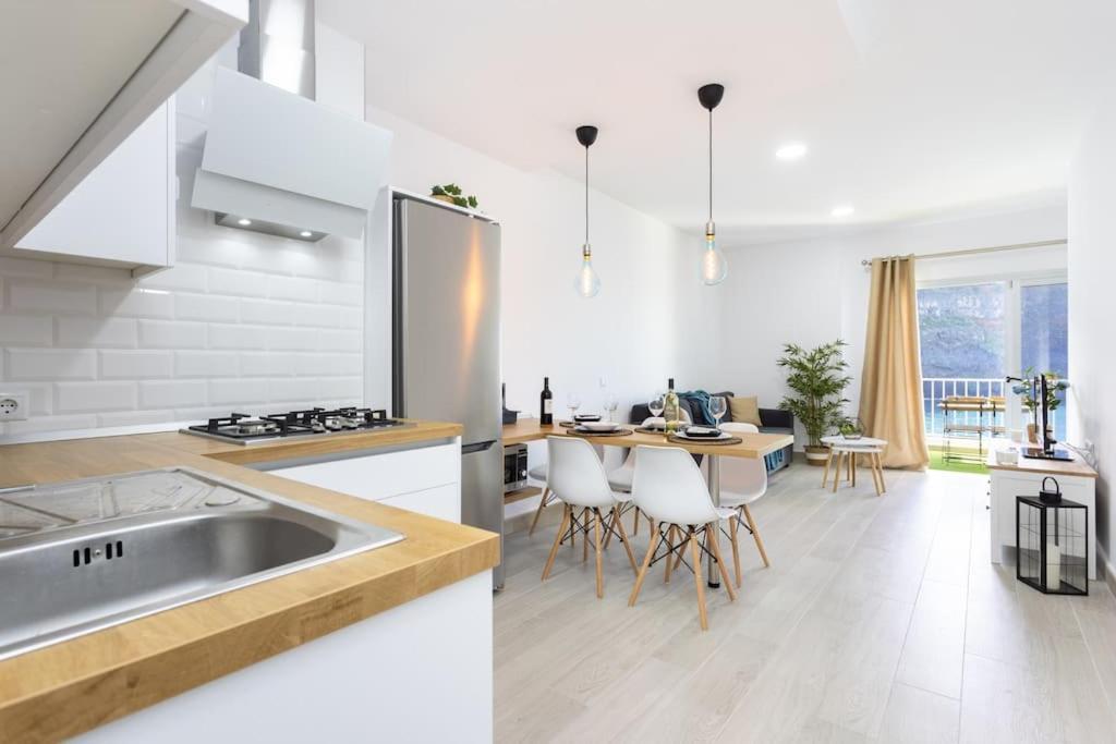 Ferienwohnung Vivienda Atlantico Con Terraza Y Vistas Espectaculares Icod De Los Vinos Exterior foto