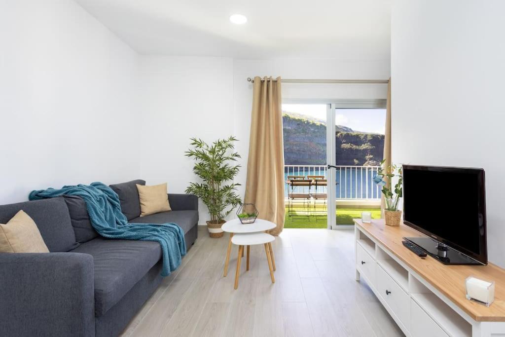 Ferienwohnung Vivienda Atlantico Con Terraza Y Vistas Espectaculares Icod De Los Vinos Exterior foto